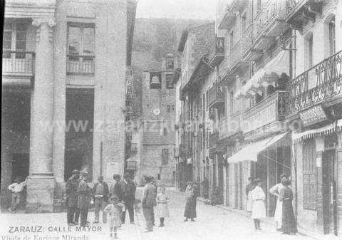 Zarauz. Calle Mayor