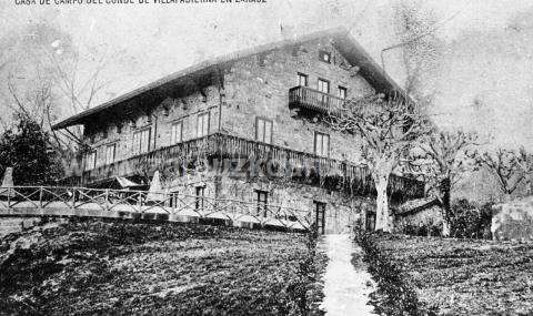Casa de campo del Conde de Villapadierna en Zarautz