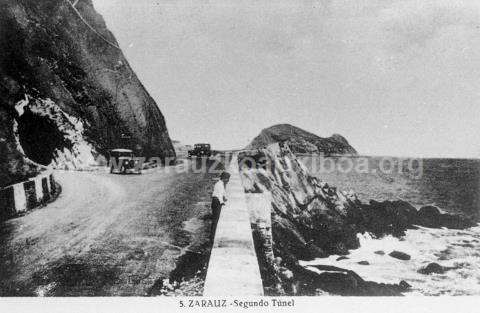 Zarauz. Segundo túnel