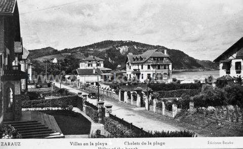 Zarauz. Villas en la playa