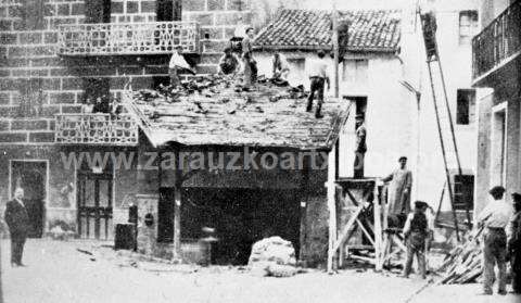 Zarauz. Ermita antigua de Santa Marina