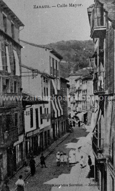 Zarautz. Kale Nagusia