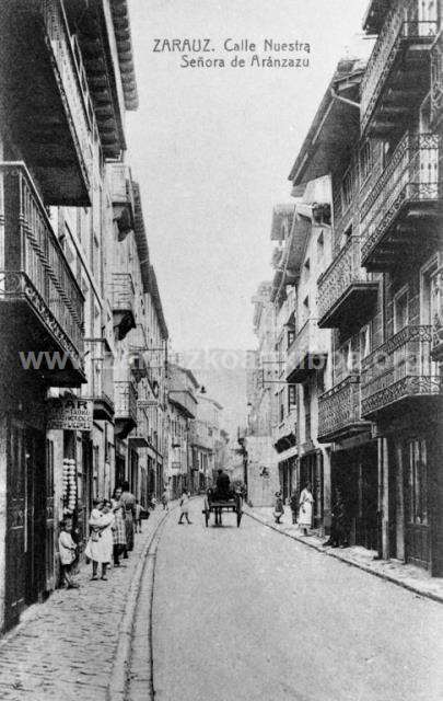 Zarauz. Calle de Nuestra Señora de Aránzazu