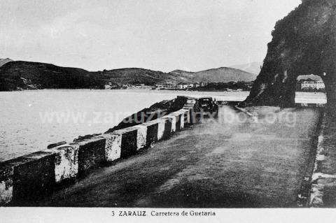 Zarauz. Carretera de Guetaria