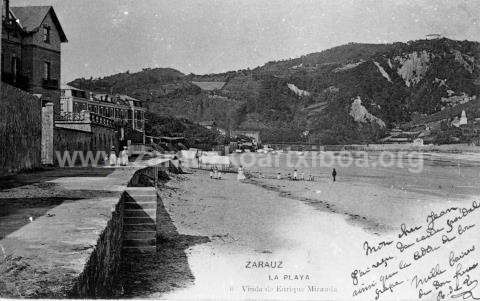 Zarautz. Hondartza