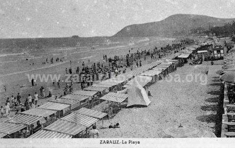 Zarauz. La playa