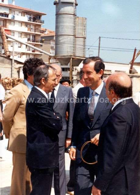 Inauguración del Polideportivo de Zarautz