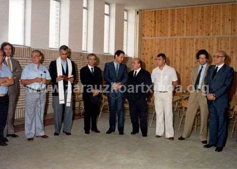 Inauguración del Instituto Lizardi de Zarautz