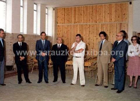 Zarauzko Lizardi Institutuaren inaugurazioa