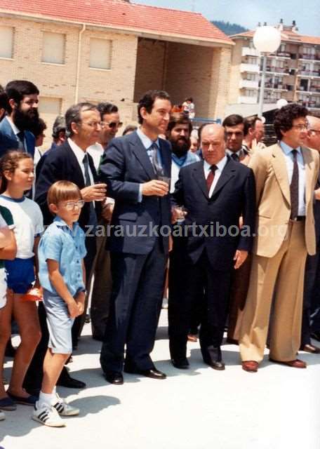 Inauguración del Polideportivo de Zarautz