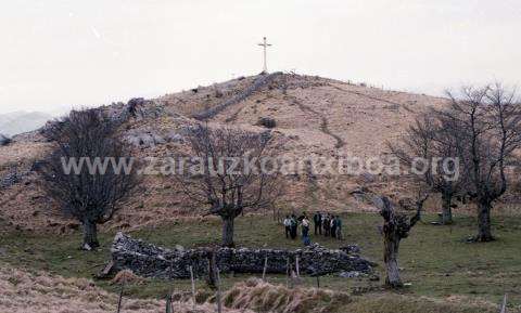 Construcción de la borda de Pagoeta