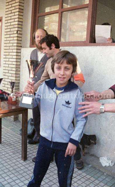 III Cross Urdaneta 1980. Entrega de premios