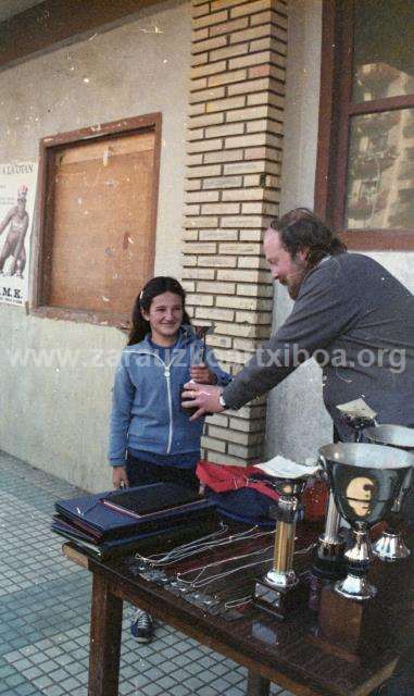 III Cross Urdaneta 1980. Entrega de premios