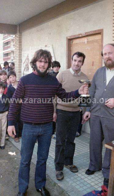 III Cross Urdaneta 1980. Entrega de premios