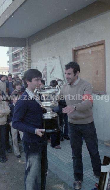 III Cross Urdaneta 1980. Entrega de premios