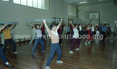 Gimnasia eta dantza ikastaroa, Monte Albertiako aterpetxean