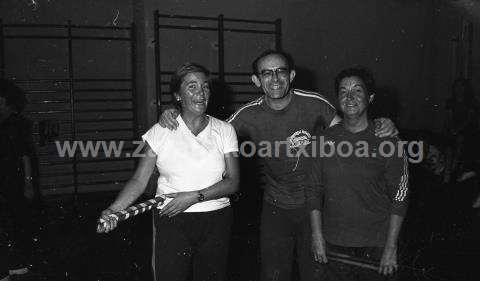 Curso de gimnasia y danza en el albergue Monte Albertia