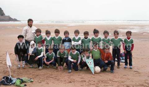 Finales de playeros de 1981. Equipo infantil