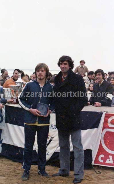 Finales de playeros de 1981. Entrega de premios