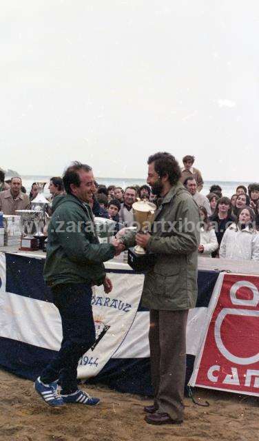 Finales de playeros de 1981. Entrega de premios