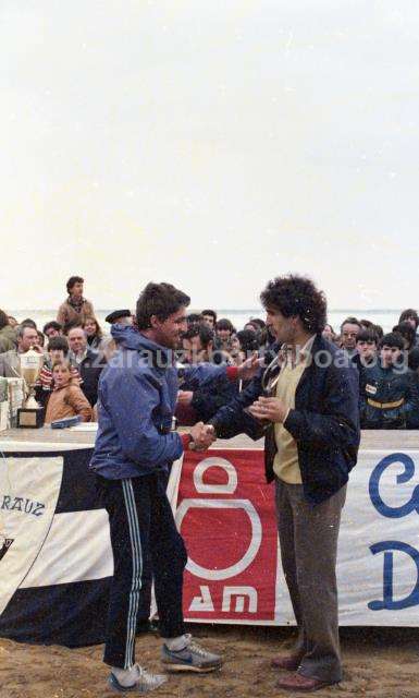 Finales de playeros de 1981. Entrega de premios