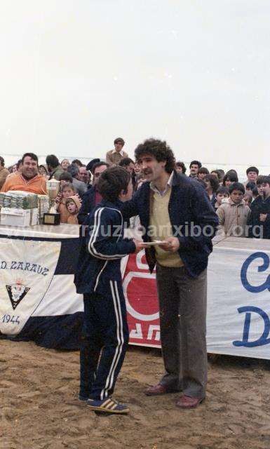 Finales de playeros de 1981. Entrega de premios