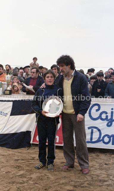 Finales de playeros de 1981. Entrega de premios