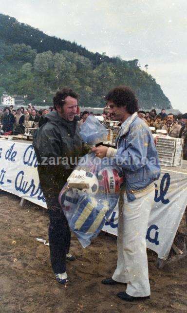 Finales de playeros de 1981. Entrega de premios