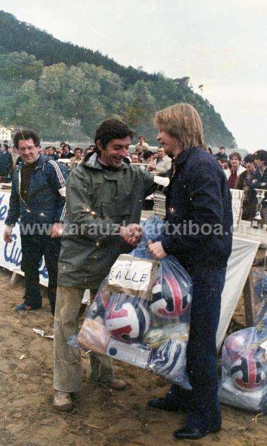 Finales de playeros de 1981. Entrega de premios