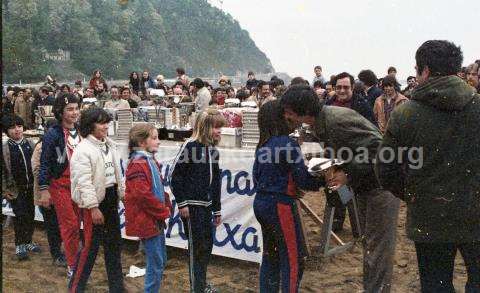 Finales de playeros de 1981. Entrega de premios