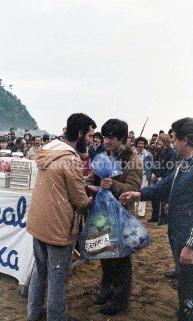 Finales de playeros de 1981. Entrega de premios