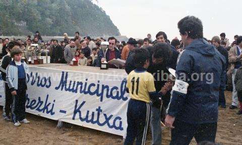 Finales de playeros de 1981. Entrega de premios