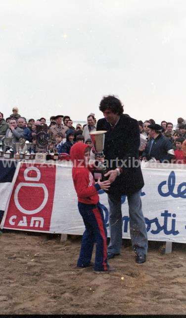 Finales de playeros de 1981. Entrega de premios