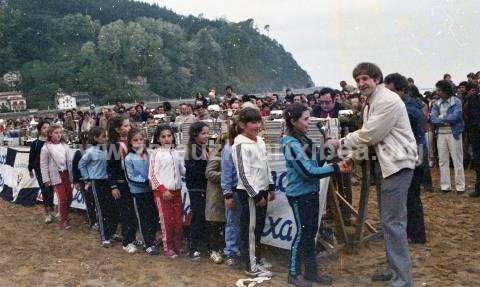 Finales de playeros de 1981. Entrega de premios