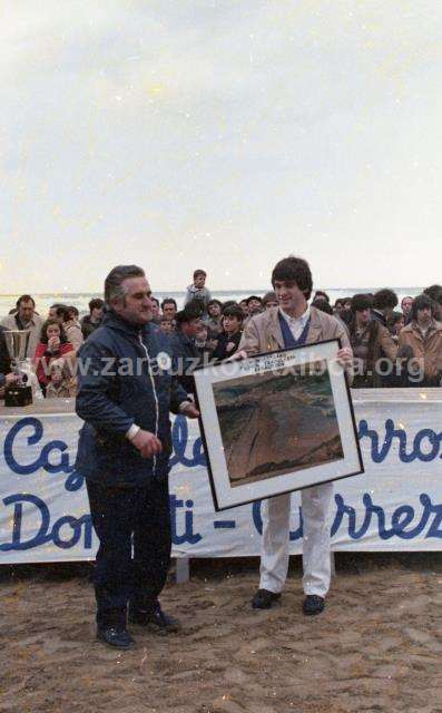 Finales de playeros de 1981. Entrega de premios