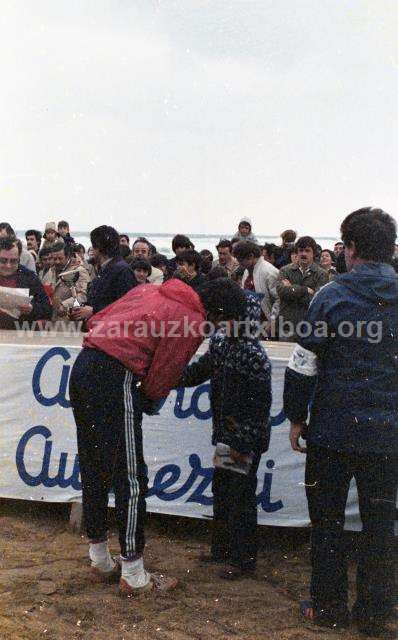 Finales de playeros de 1981. Entrega de premios