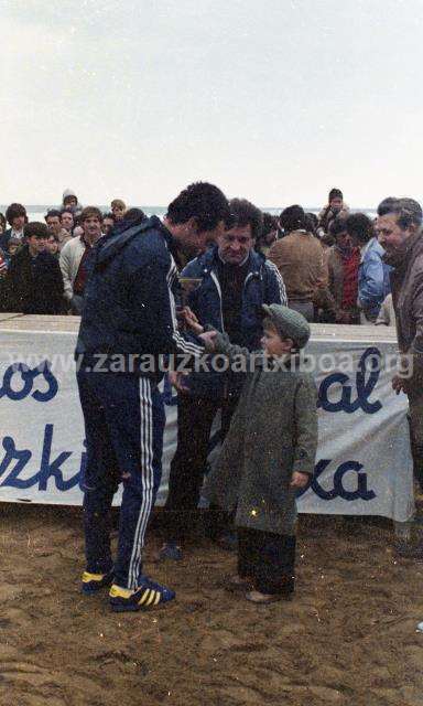 Finales de playeros de 1981. Entrega de premios