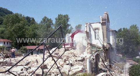 Santa Ana Miserikordia zaharraren eraistea