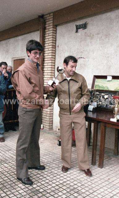 VI Cross Popular Zarautz-Urdaneta-Zarautz. Entrega de premios