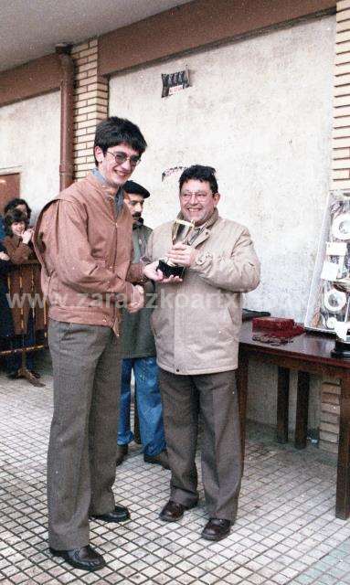 VI Cross Popular Zarautz-Urdaneta-Zarautz. Entrega de premios