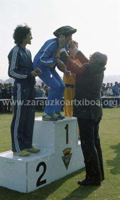 Campeonato de España de Cross. Entrega de premios