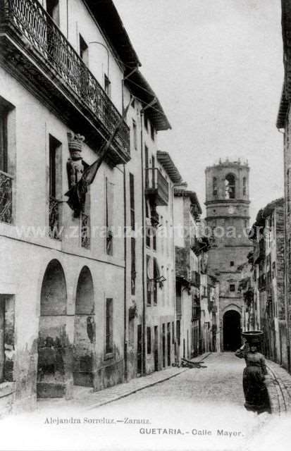 Guetaria. Calle Mayor