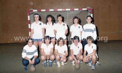 Equipo de balonmano femenino