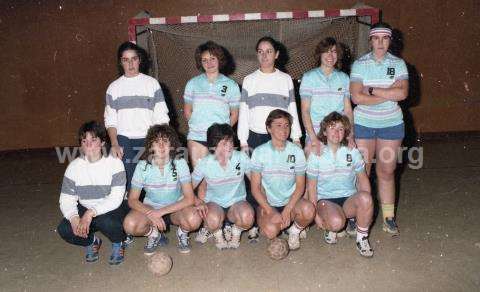 Equipo de balonmano femenino