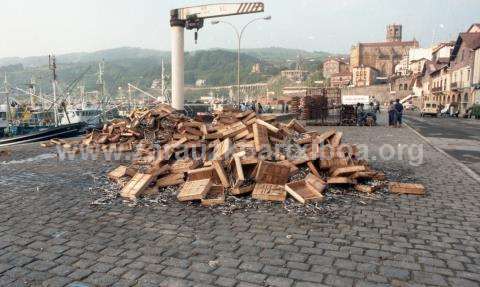 Getaria. Protestak