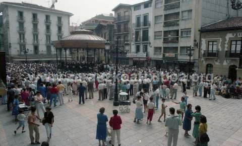 Inauguración del kiosco nuevo