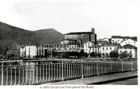 Orio (Guipúzcoa). Vista general del Muelle