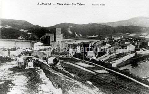 Zumaya. Vista desde San Telmo