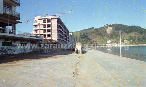 Obras en el malecón