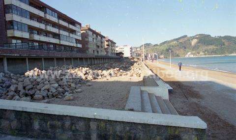 Obras en el malecón